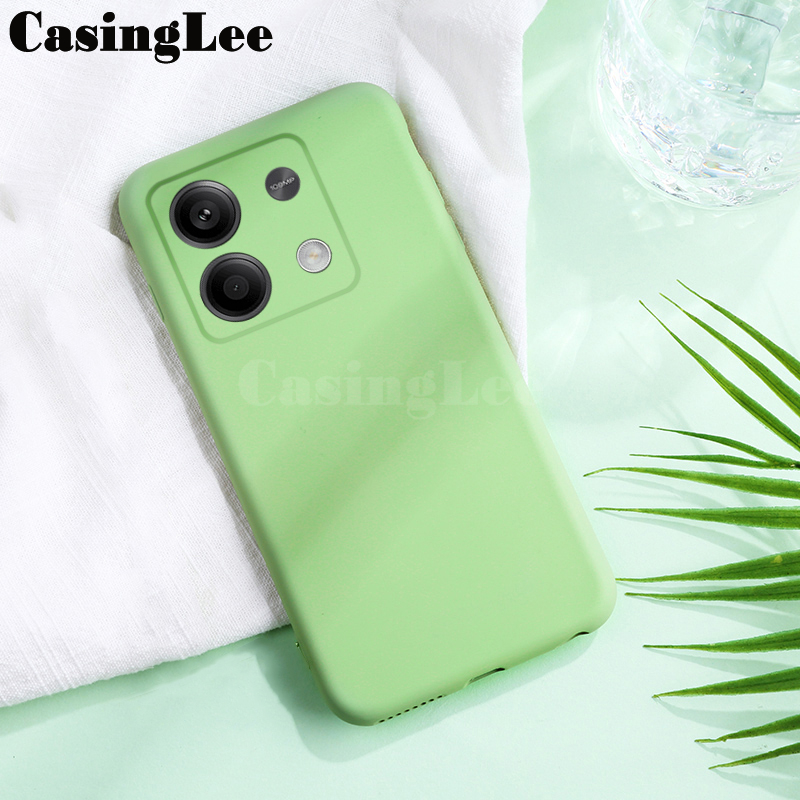 For Xiaomi Poco X6 NEO case Soft Silicone Liquid Lens Protection Slim For Xiaomi Poco X6 NEO Back Cover Phone Cases. 