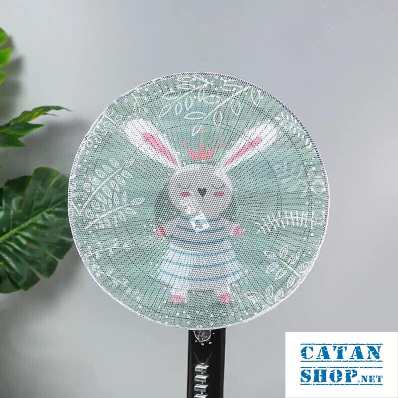 Net cover safe cartoon fan can avoid getting the baby hand stuck, the net cover kid protection fan with super handy pull rope gd572-lbocquat-hh