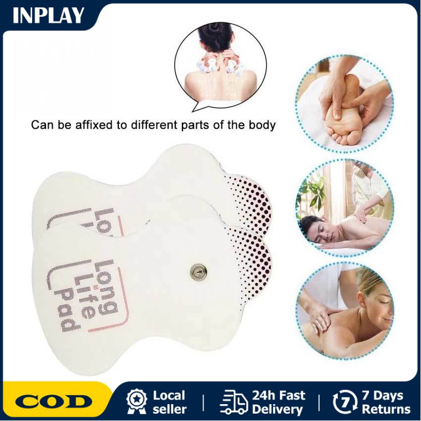 10pcs Omron Replacement Electrotherapy Long Life Electrode Pads  Self-adhesive Tens Pad with Sealed Bag Reusable Extra Replacement Adhesive  Gel Electrodes Pads Sticker for Tens Therapy Massager Electronic Muscle  Stimulator Pain Relief