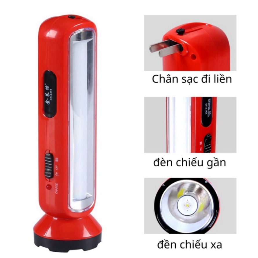 Đèn tích điện để bàn siêu sáng- 4410 .