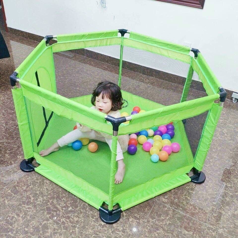 Quây Bóng Lục Giác Cho Bé yêu