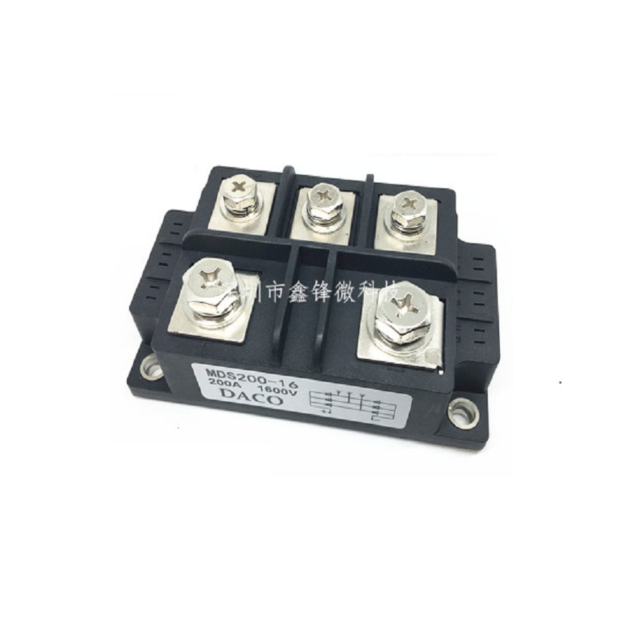 Diot cầu 3 pha mds 200a 1600v linh kiện máy hàn
