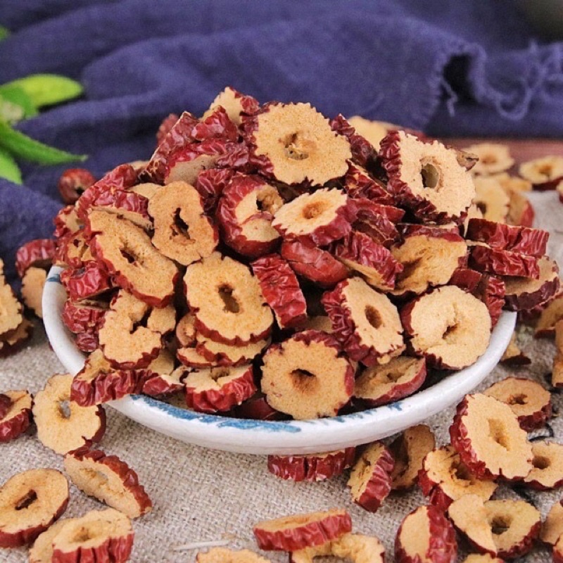 táo đỏ thái lát khô túi 1kg