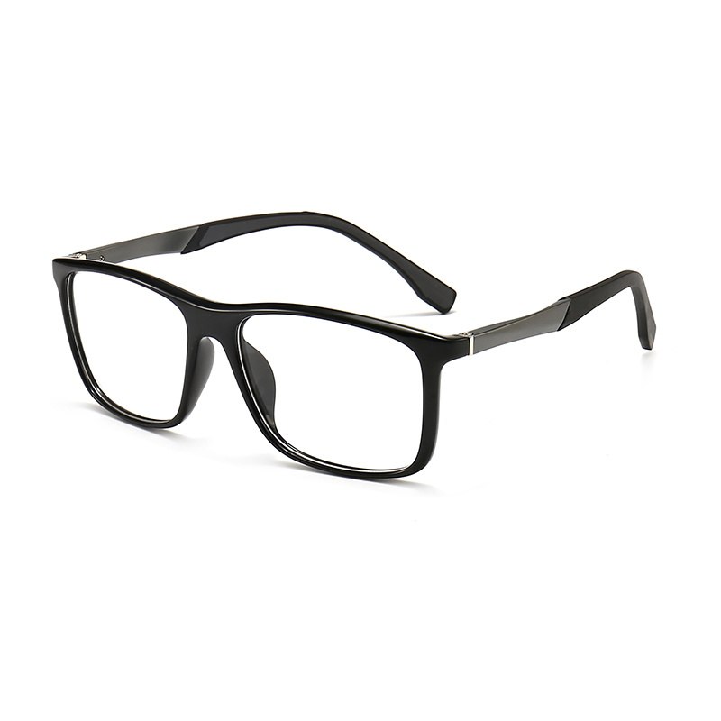 New Photochromic Myopia Glasses Fashion TR90 Rectangular Spectacle Frame Discolor Nearsighted Glasses Minus DIopter -0.5 -0.75 -1.0 To -6.0
