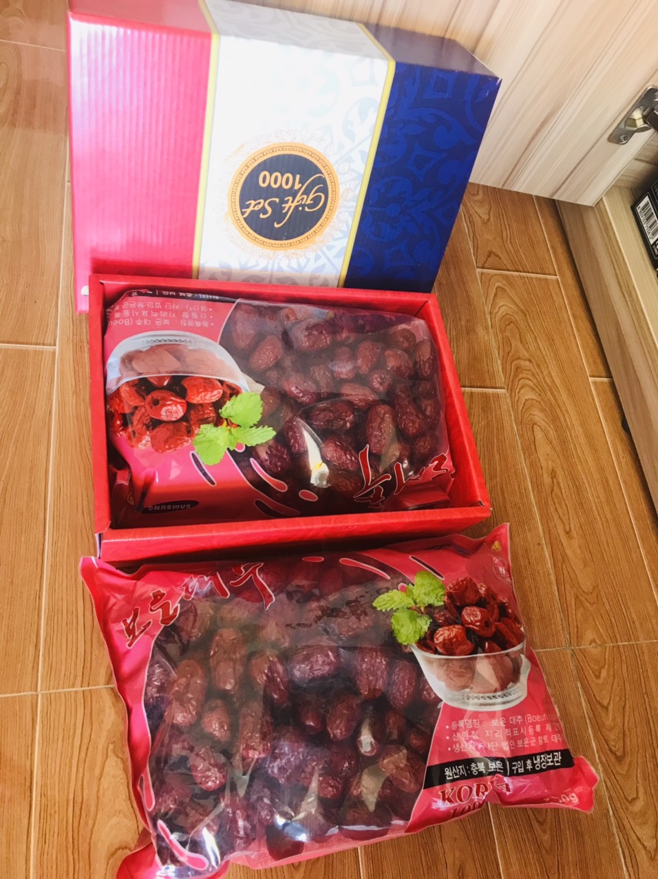 Táo Đỏ Sấy Khô Hàn Quốc Loại 1