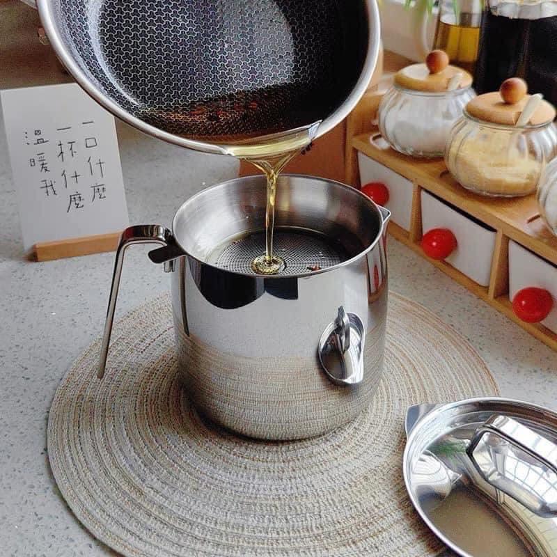 Ca lọc dầu inox Chockmen - Thương hiệu Đức