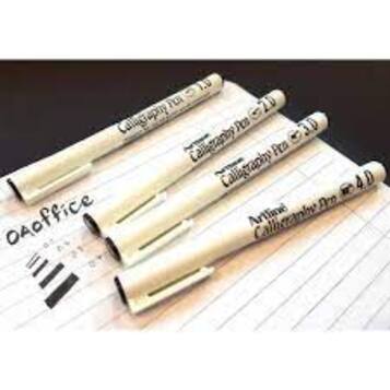 Bộ bút thư pháp Calligraphy ngòi 1.0 đến 4.0mm