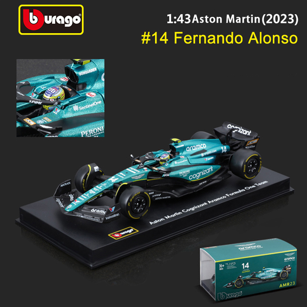 thumbnail image 2 of Bburago F1 2024 1:43 Ferrari SF24 #16 Charles Leclerc #55 Carlos Sainz Alloy Diecast Cars Model Toys Gifts I.890193759 2 of 14