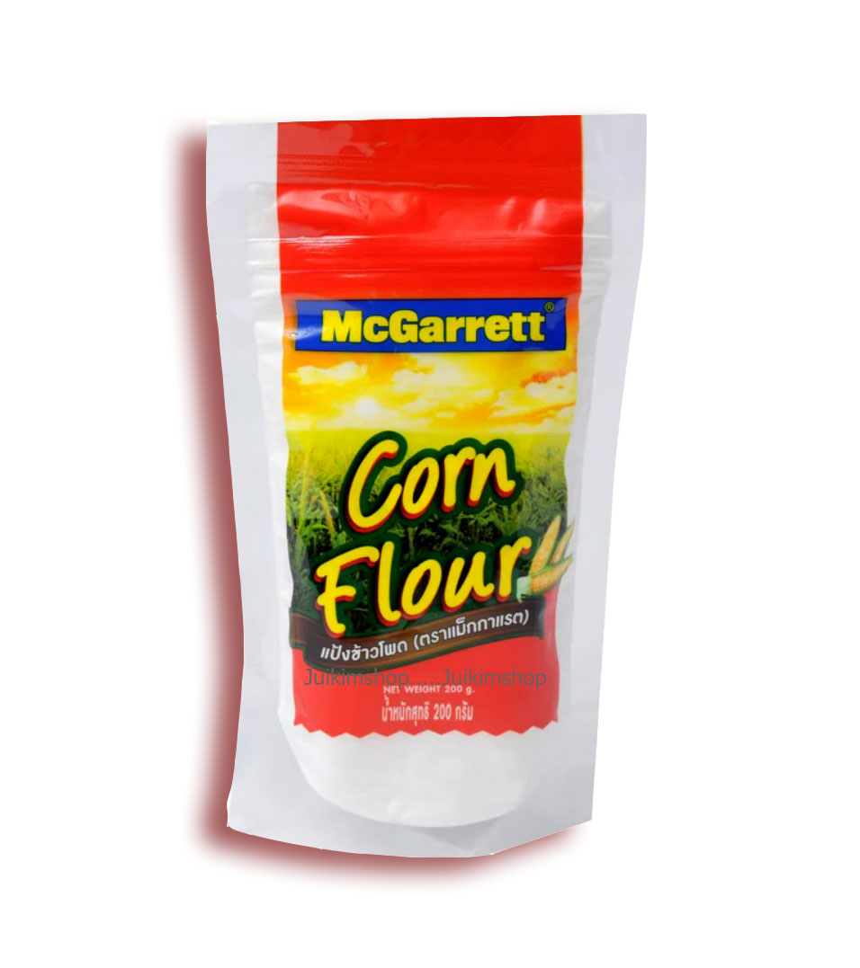 แม็กกาแรต แป้งข้าวโพด MCGARRETT Corn Flour 200 ก. Lazada.co.th