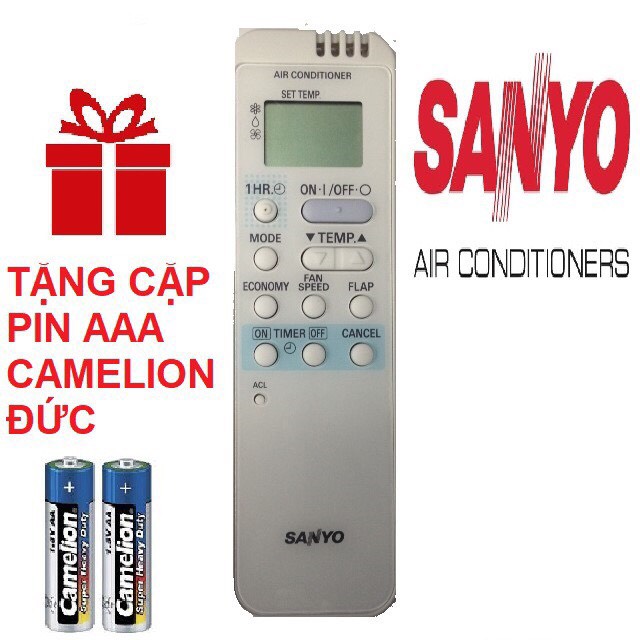 remote Điều khiển điều hoà sanyo