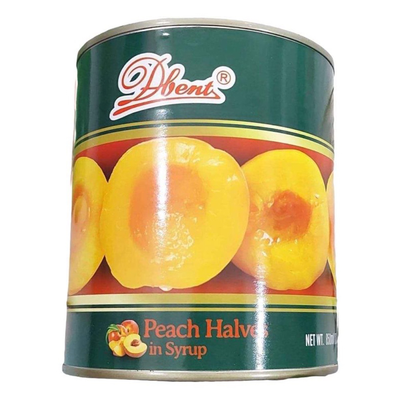 Đào Lon Ngâm Thái Lan Dbent 850g [ Siêu Rẻ ]