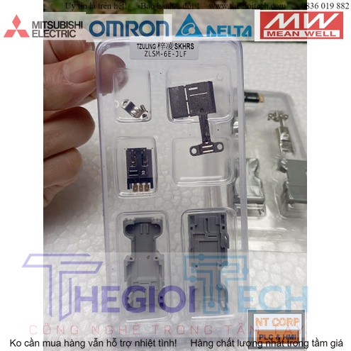 Đầu jack encoder 6pin cho servo Yaskawa,Panasonic, Delta, Vexta, ...