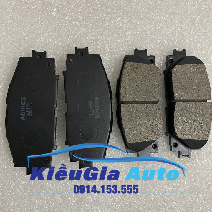 Má phanh (Bố thắng) trước Toyota Vios 2008-2013
