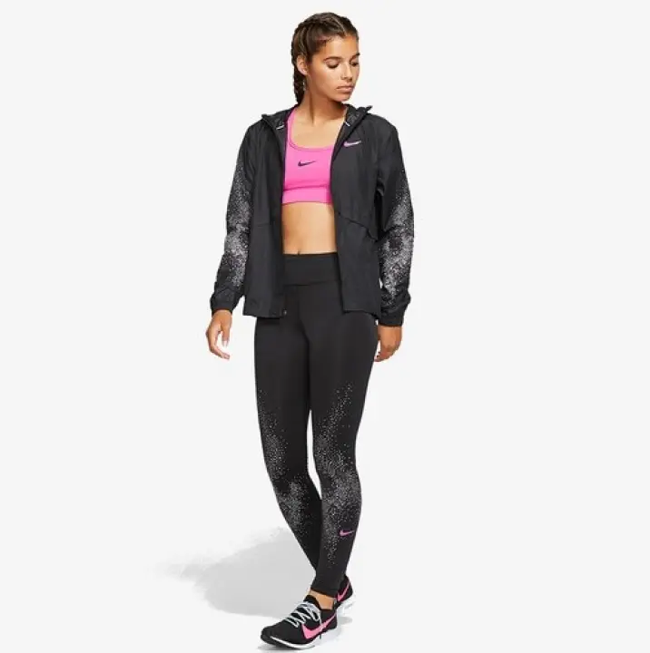 nike women's essential hooded running jacket