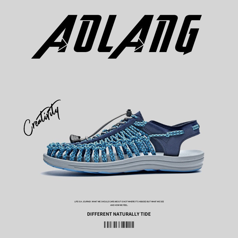 Giày Sandal Bad Under Blue A218 (Xanh)