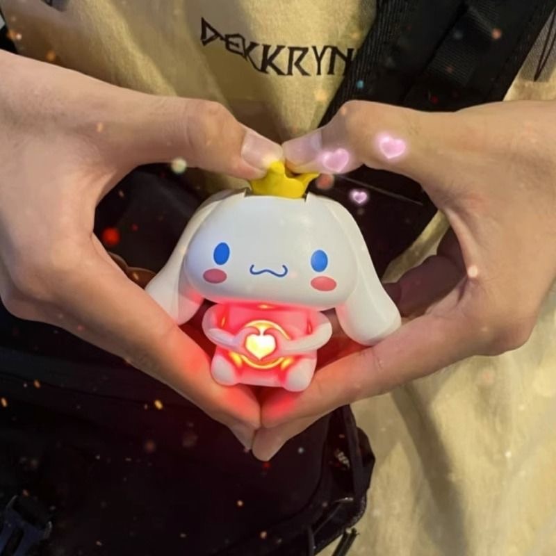 Cinnamoroll Đồ Chơi Hình Trái Tim Phát Sáng