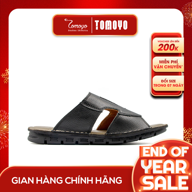 Hunting for a Sale in October |   30% Off Order 199K - Tomoyo Genuine Cow Leather Men's Sandals Tmd10201