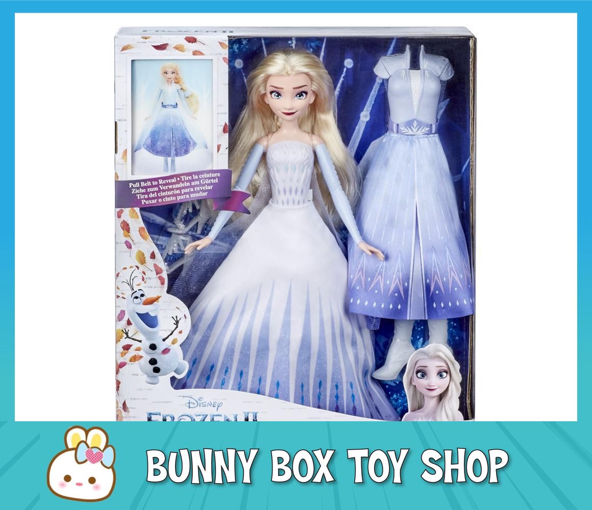 frozen elsa transformation