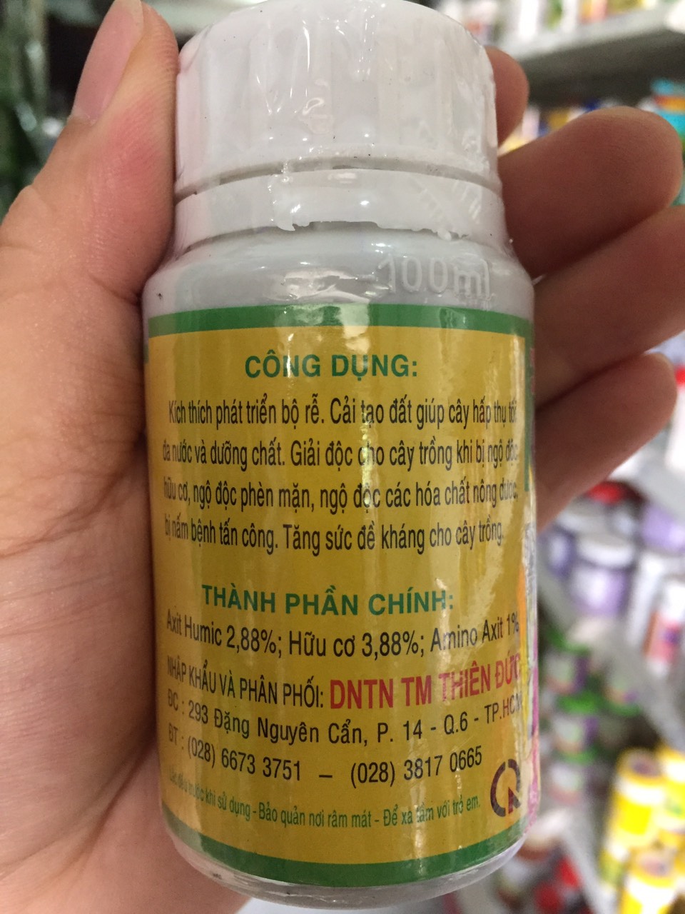 Phân bón lá cao cấp kích rễ Roots2 100ml