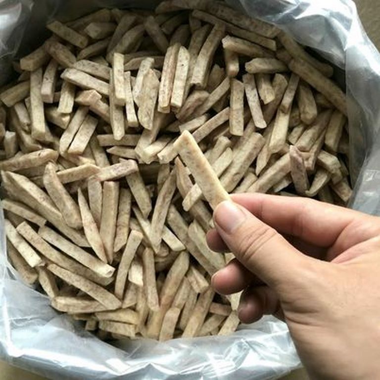 Khoai môn cọng sấy giòn xuất khẩu - loại ngon 250g