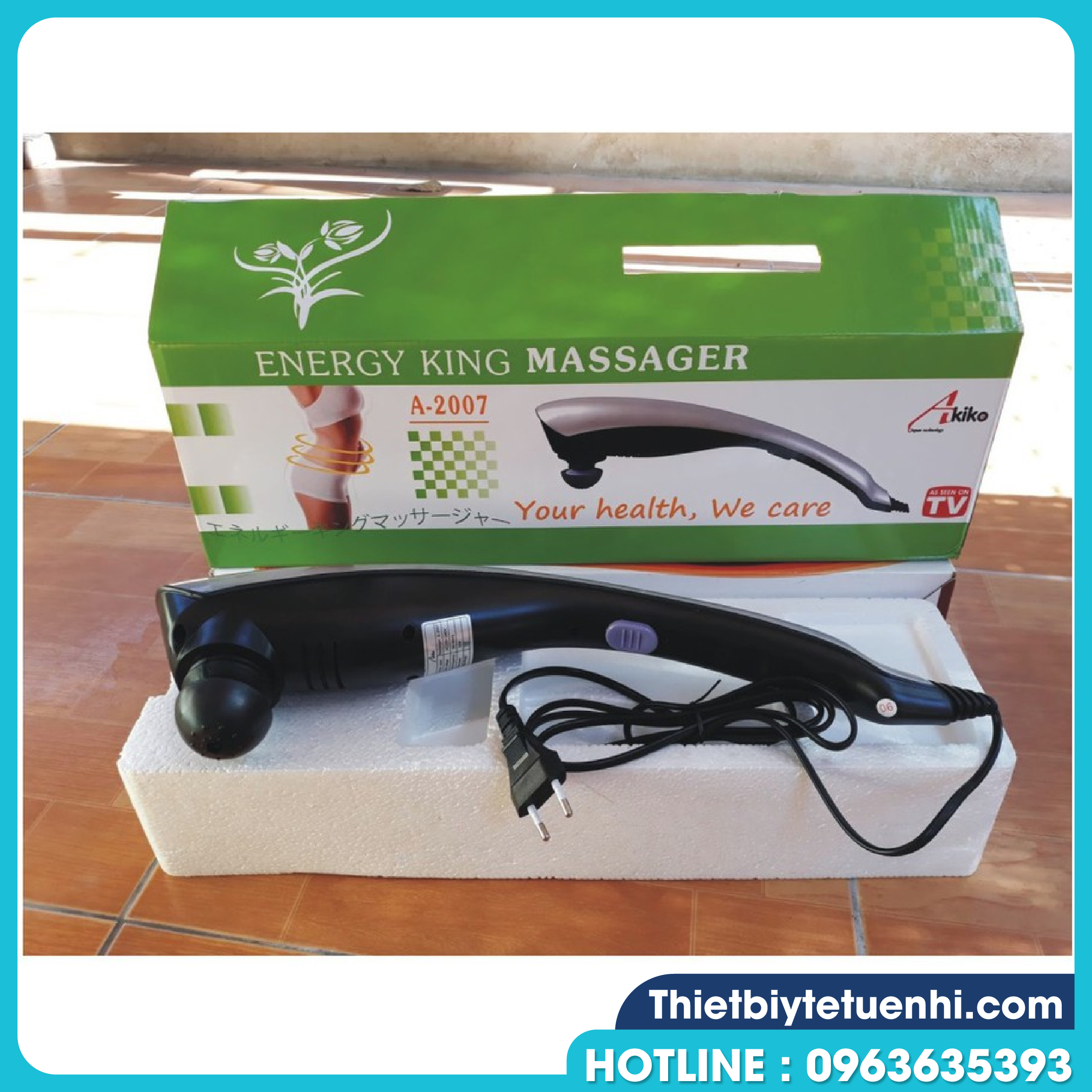 Máy Massage Cầm Tay Nhật Bản Akiko A-2007