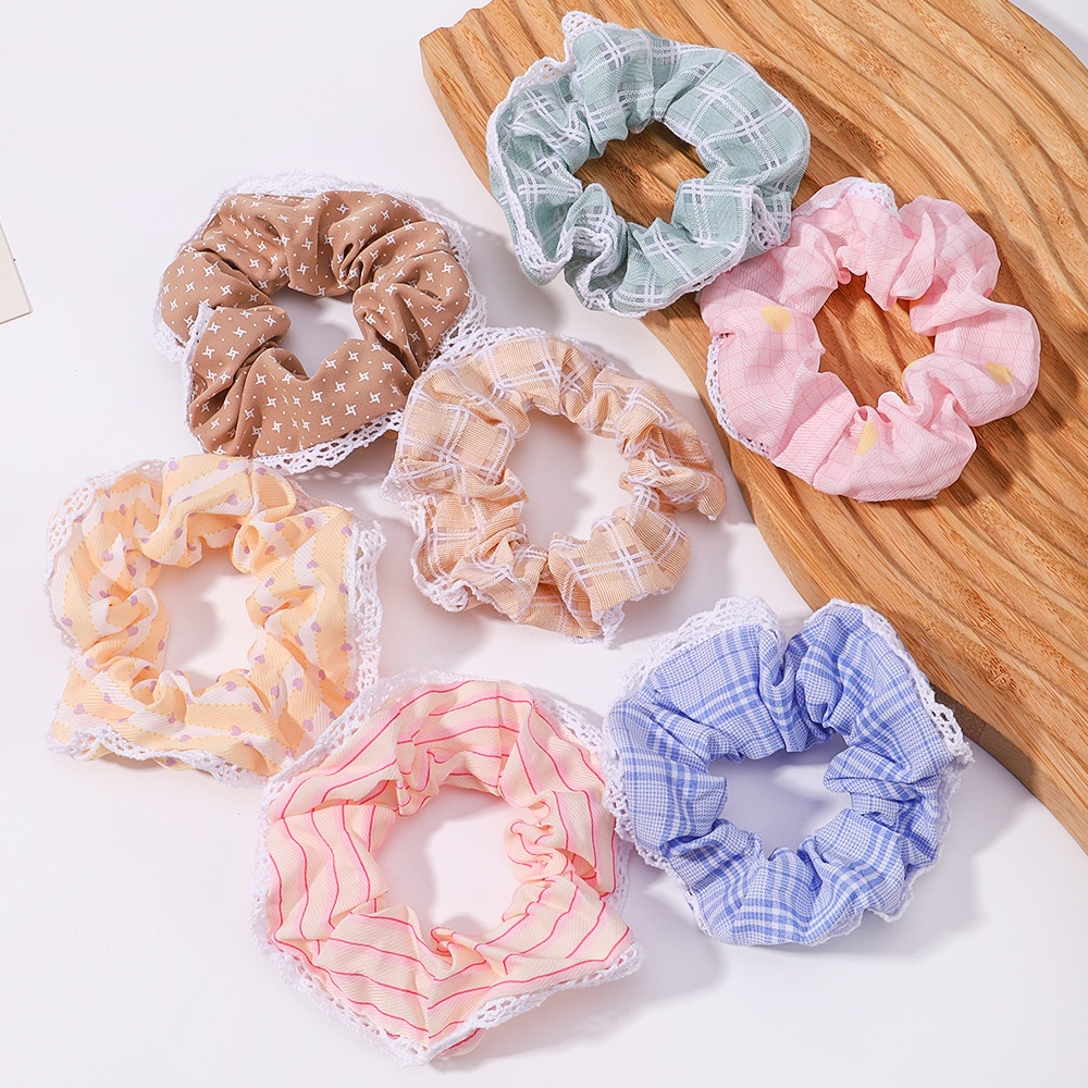 PVN62390 Dây Cột Tóc Co Dãn Thời Trang Hàn Quốc Cho Nữ