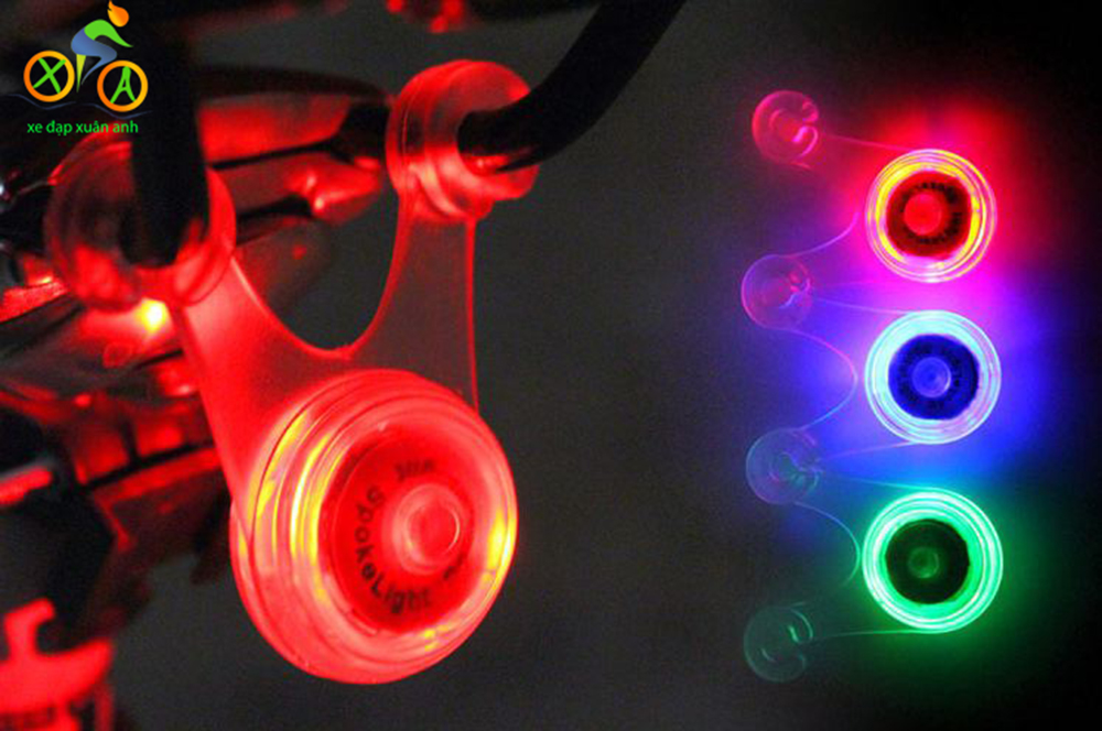 [Xe Đạp Xuân Anh] Đèn LED 3 chế độ gắn yên xe đạp chống nước