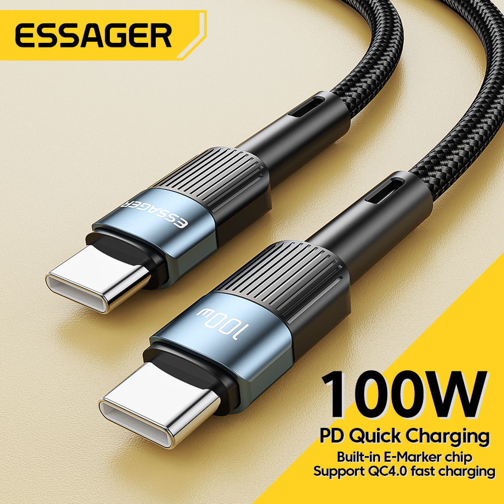 Essager W W Usb Type C To Usb C Cable Usb C Pd Fast Charging Charger Wire Cord For Iphone