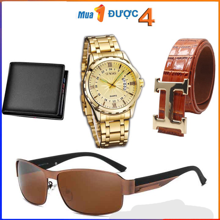 Combo 4 món phụ kiện nam thời trang