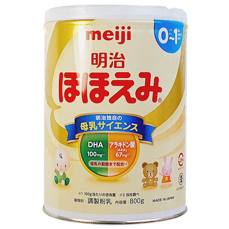 Sữa MEIJI Số 0 800G Nội Địa Nhật