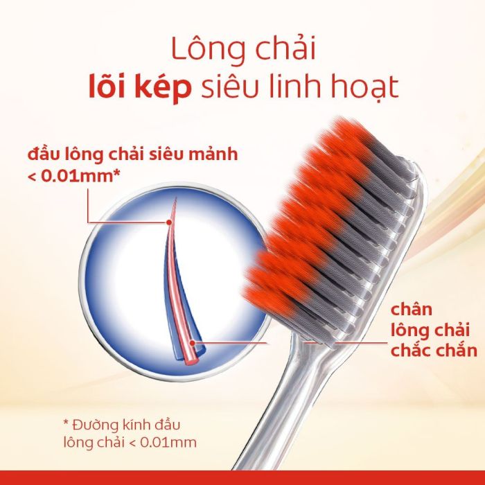 Bàn Chải Đánh Răng Colgate Slimsoft Advanced Volcanic Với Lông Chải Phủ Khoáng Núi Lửa