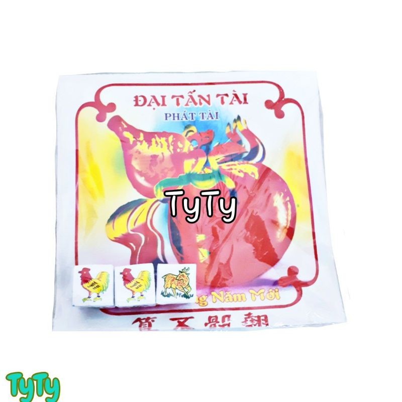 Bộ Bầu Cua Tôm Cá Giấy (Bầu Cua Cá Cọp) Tết Chơi  Là Hết Xẩy