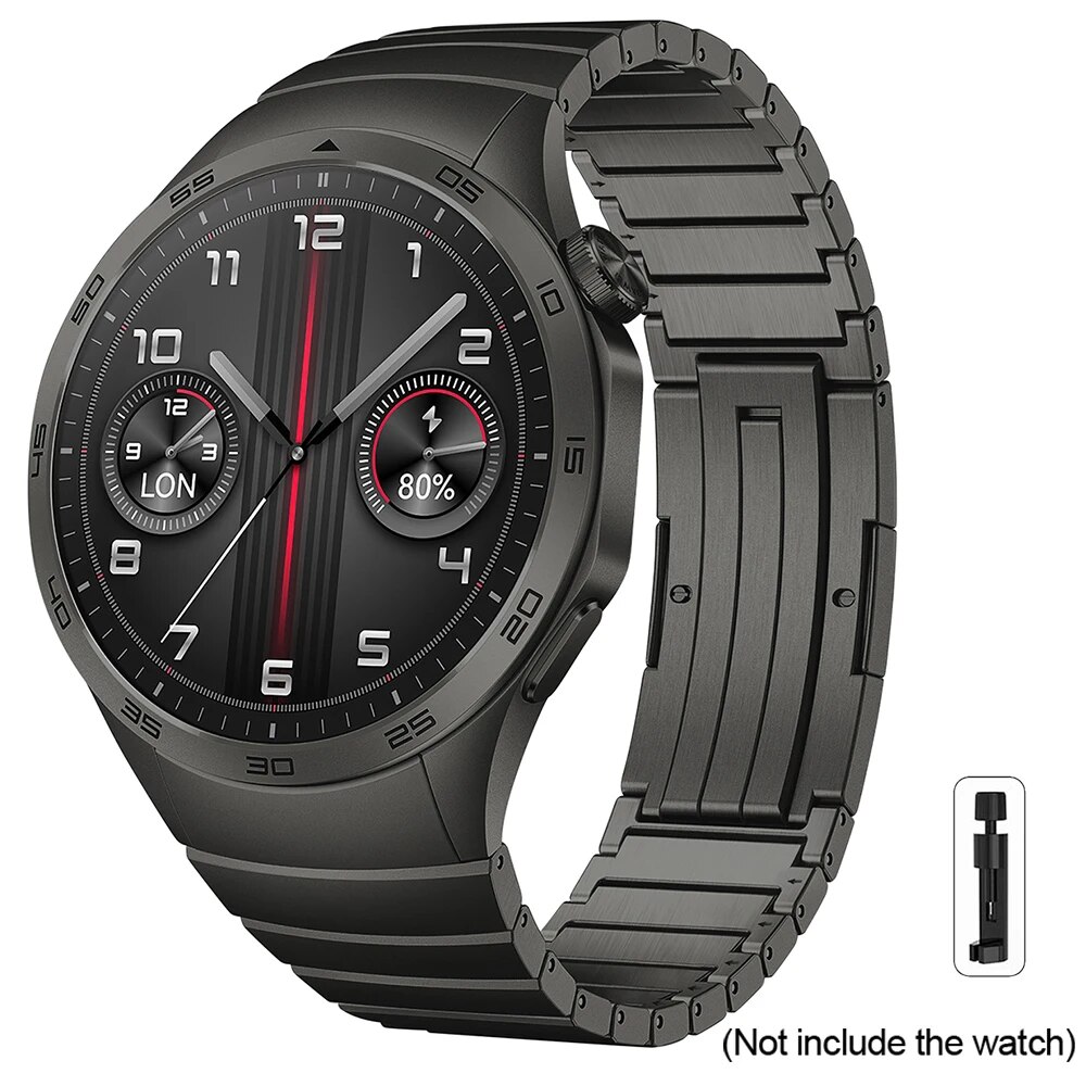 No gaps stainless steel metal strap for huawei watch gt 4 46mm gt4 22mm official style click easy to fit replacement watchband