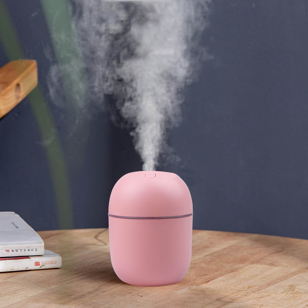 Máy Làm Ẩm Không Khí Siêu Âm Mini Cho Xe Hơi Máy Lọc 220Ml Kèm Đèn LED Đèn Ngủ Máy Khuếch Tán Tinh Dầu