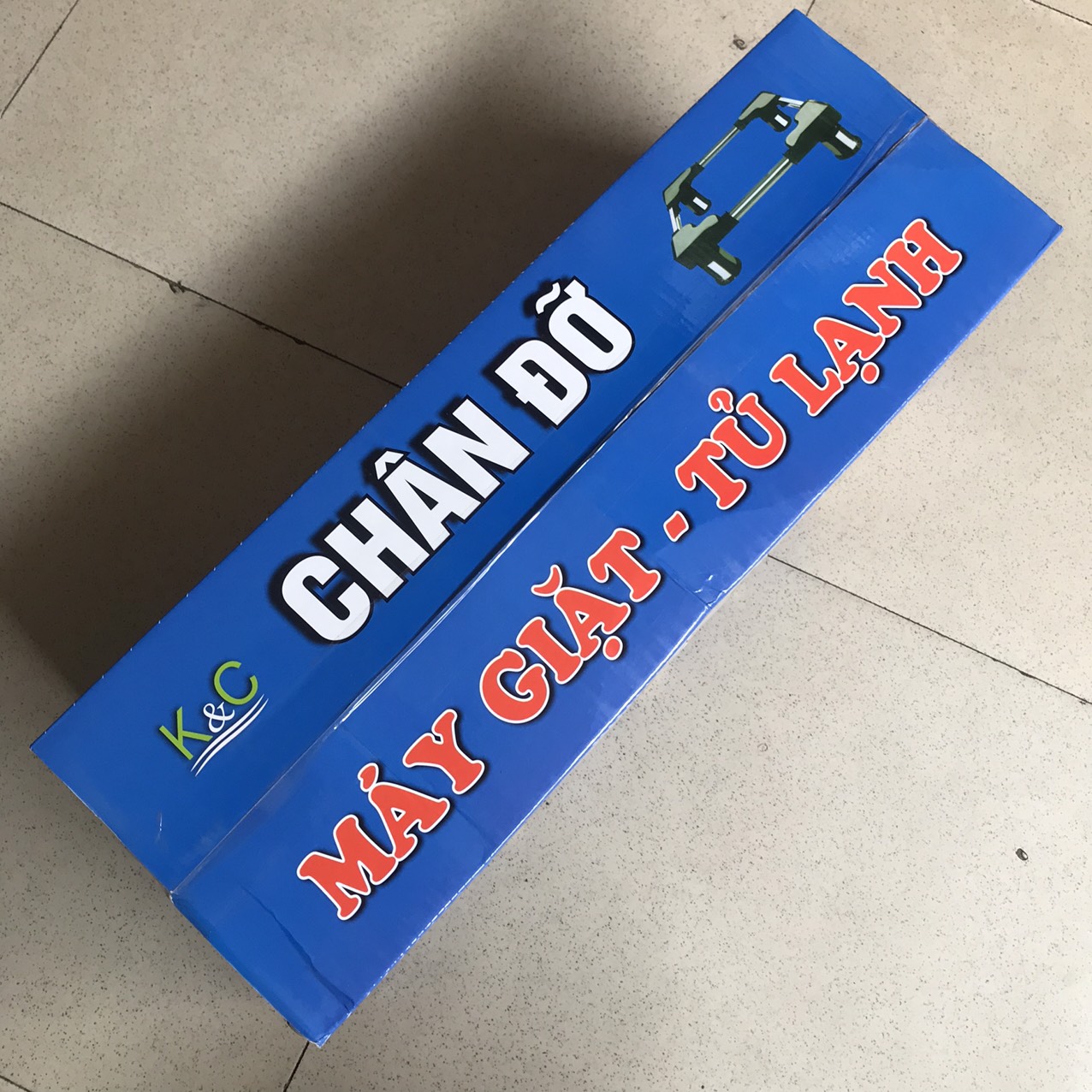 Chân đỡ Máy giặt, tủ lạnh (Max 600mm_Min 480mm)