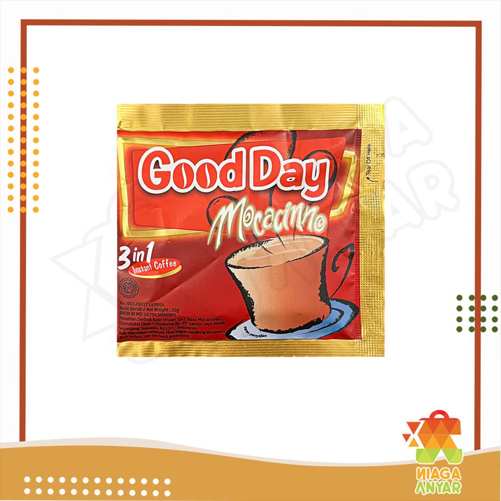NAS Indocafe Abc Good Day Kopi Instan Sachet Satuan / Coffeemix 3