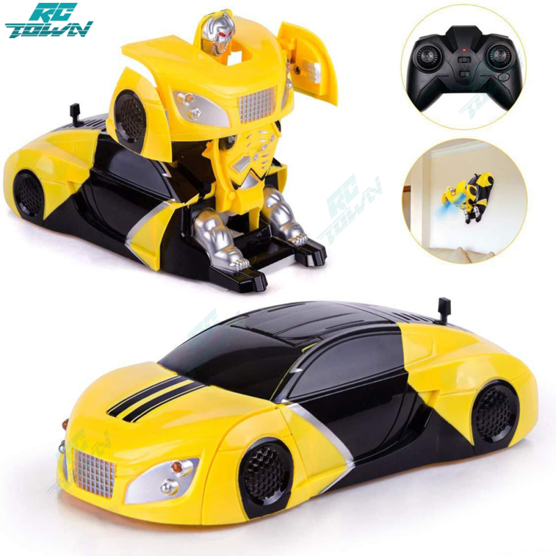 RCTOWN RCTOWN Kids Remote Control Car Gesture Induction Deformation Wall