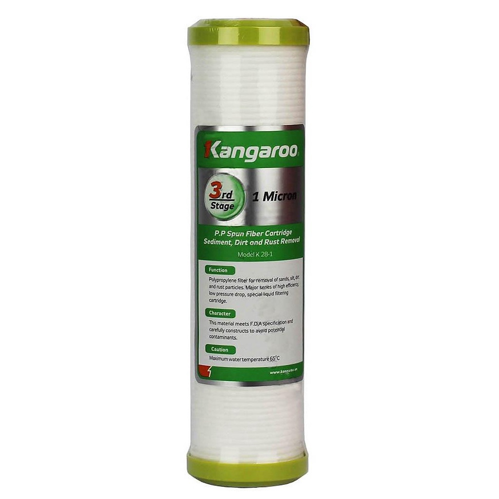 COMBO 3 lõi lọc nước Kangaroo số 123