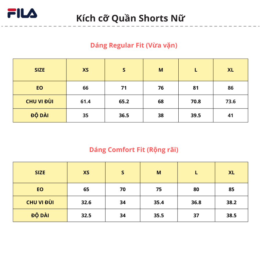 FILA Quần ngắn thời trang nữ FW2HPF2102F-CPK (Regular Fit)