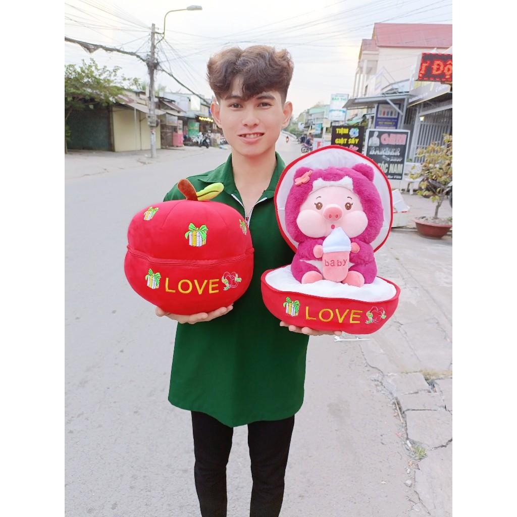 Comboo Gấu Bông Trong Trái Táo Độc Lạ