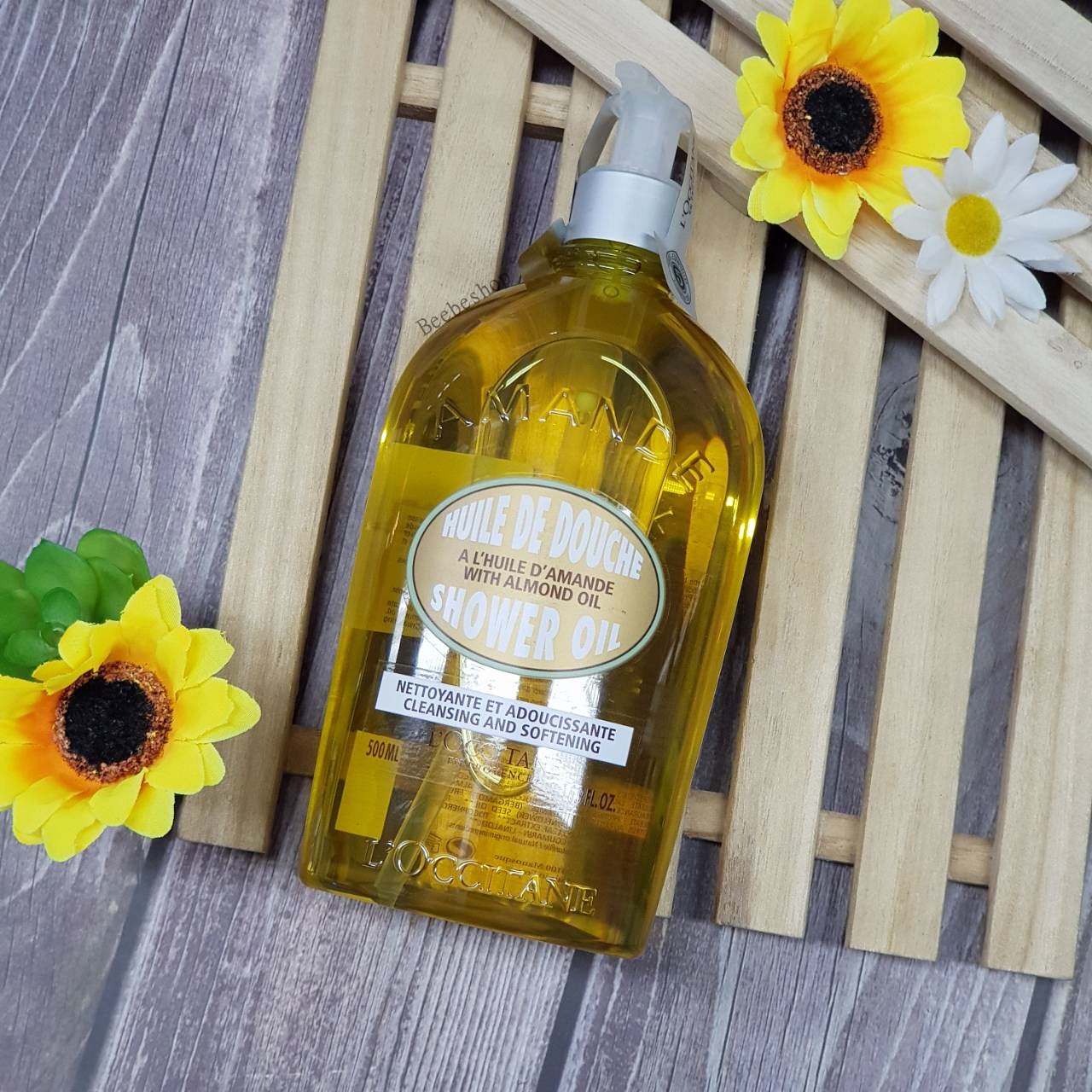 L'occitane Almond Shower Oil 500ml เจลอาบน้ำ กลิ่นหอมสดชื่น