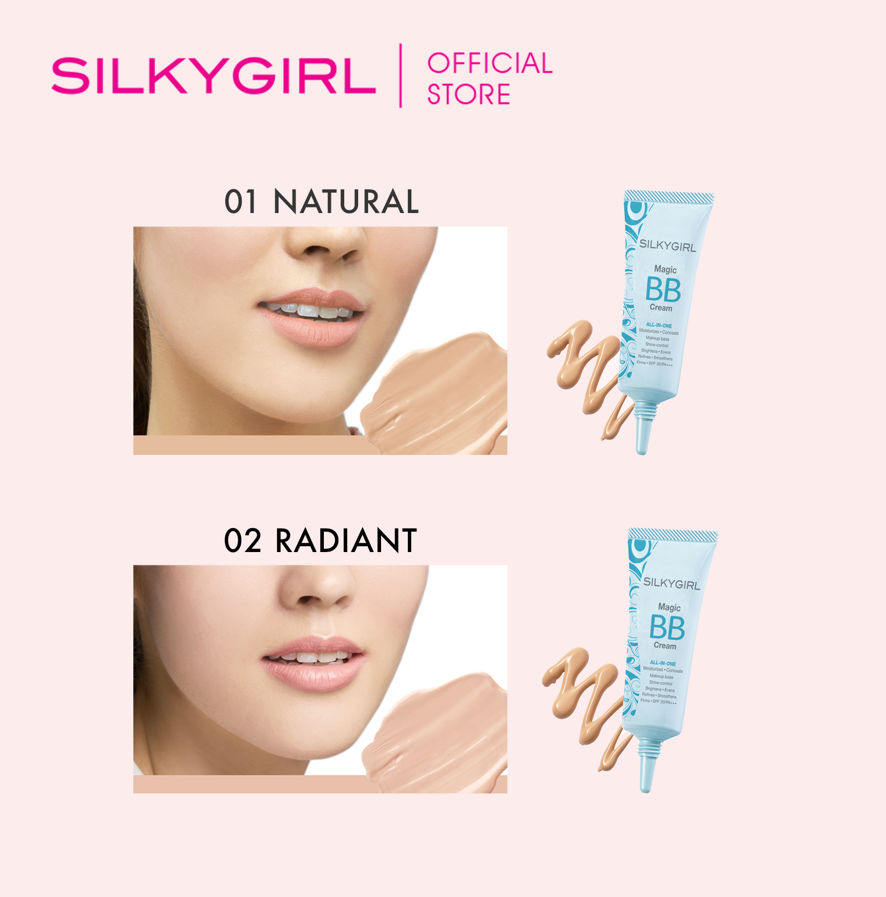 Girl bb cream silky REVIEW:Silky girl