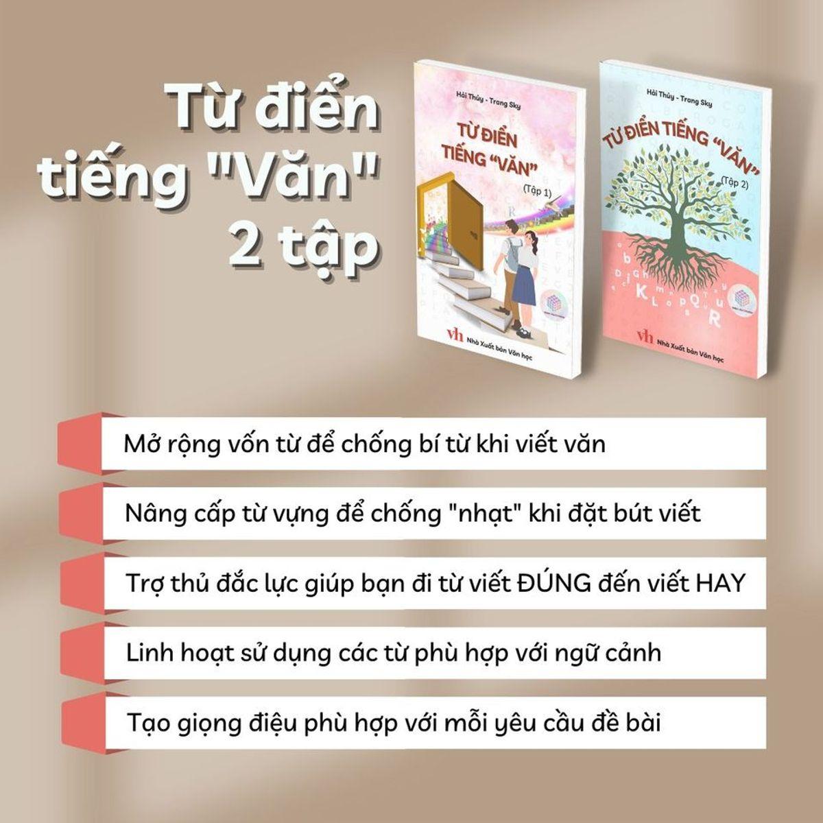 Sách Từ Điển Tiếng Văn (Tập 1) - Rubik Văn Chương