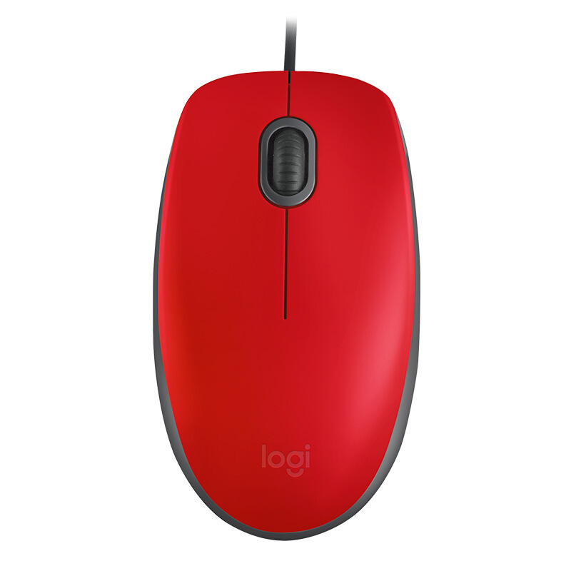 Logitech/Logitech M110/M111 Photoelectric Mute Wired Mouse Usb Laptop Office Mouse