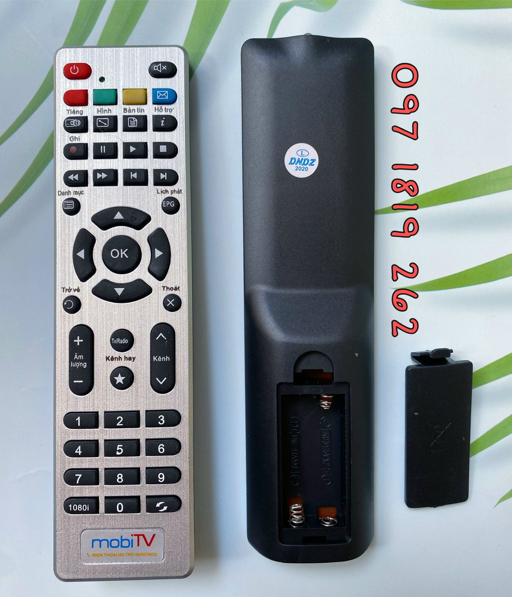 Điều Khiển Đầu Thu MobiTV - Remote Đầu Thu mobiTV