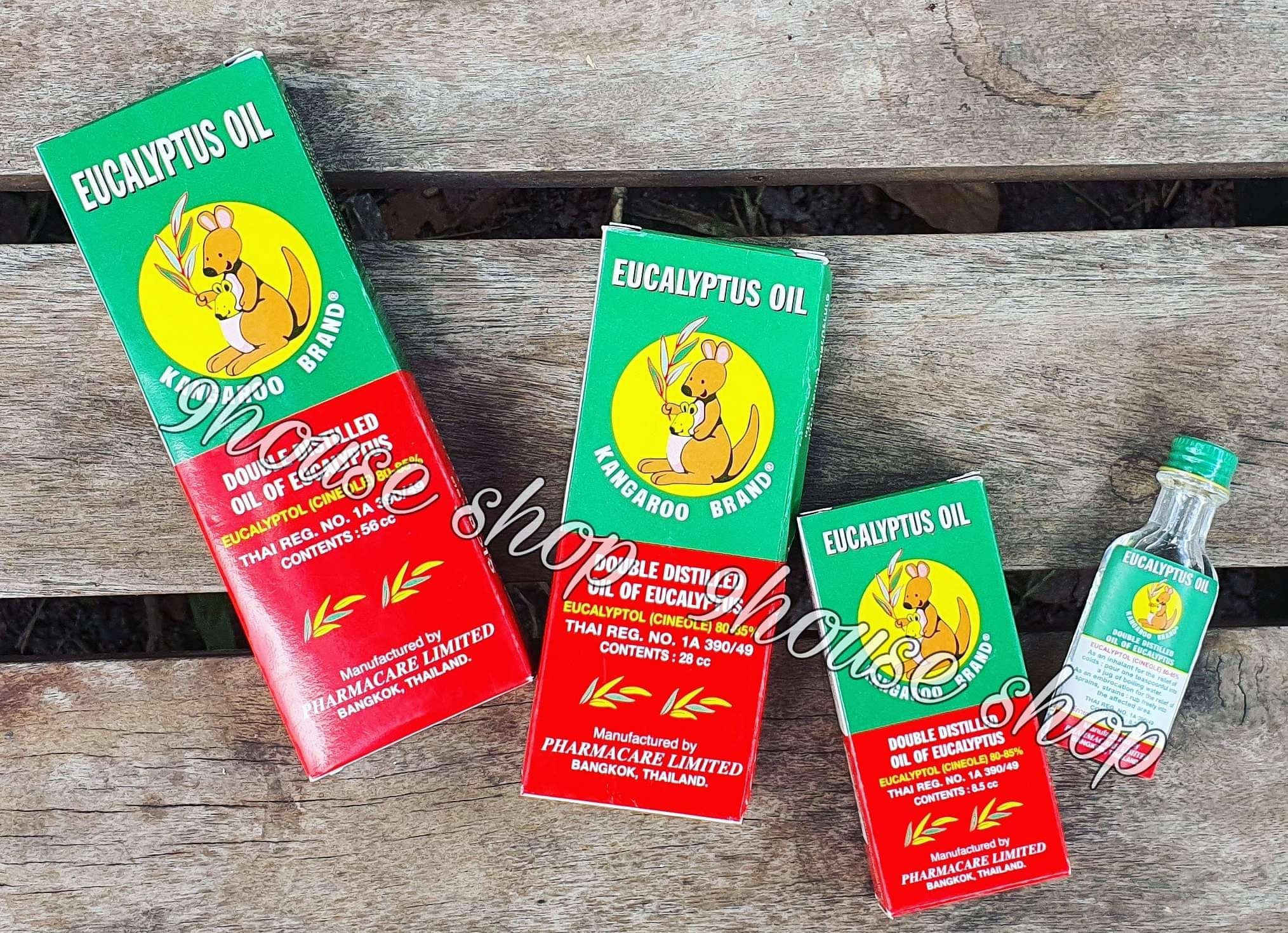 01 chai dầu nước khuynh diệp kangaroo eucalyptus oil thái lan 28ml