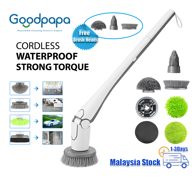 Goodpapa CL99 Cordless Power Electric Spin Scrubber Home MultiFunction