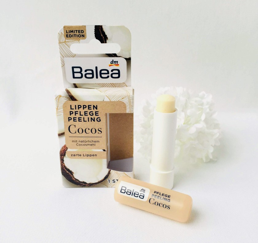 Son dưỡng môi Balea, Tẩy da chết môi Balea Peeling Cocos, 4.8g