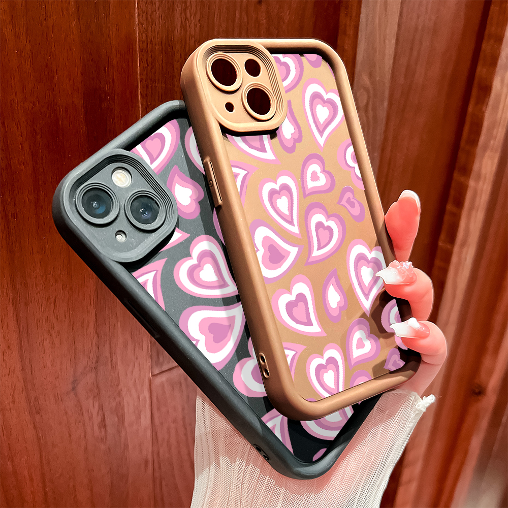 ZeroQiQi for Vivo X90 5G Back Cover Romantic Love Soft Rubber Ladder Camera Protection Phone Case. 