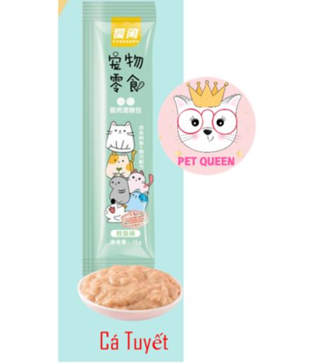 COMBO 5 CÂY SÚP THƯỞNG SHIZUKA CHO MÈO 15gram
